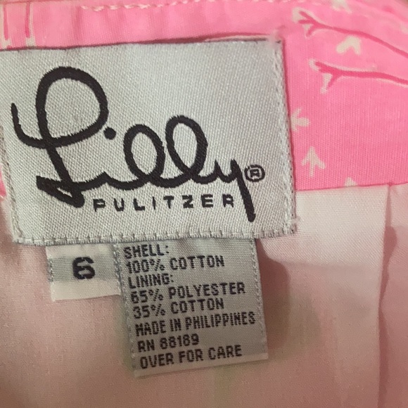 Very fun Lilly Pulitzer Pink Skirt Size 6 - Picture 2 of 4